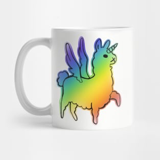 Majestically awesome llama - rose Mug